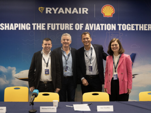 Ryanair to purchase sustainable fuel from Shell