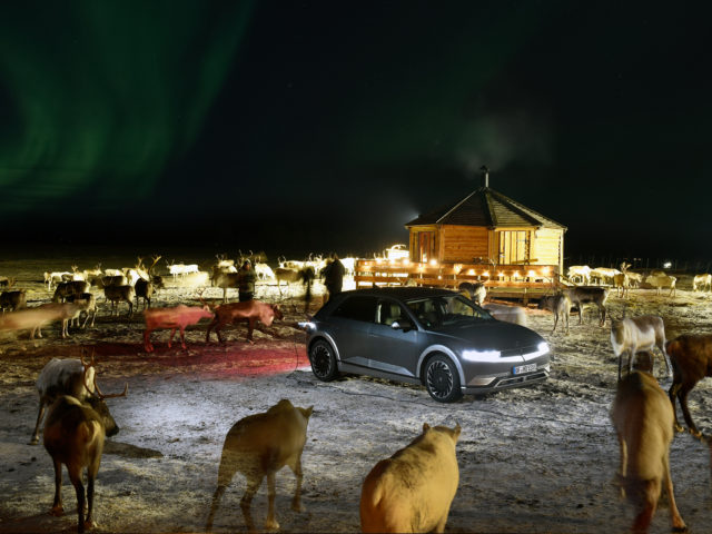 Ioniq 5 powers off-grid Norwegian reindeer farm