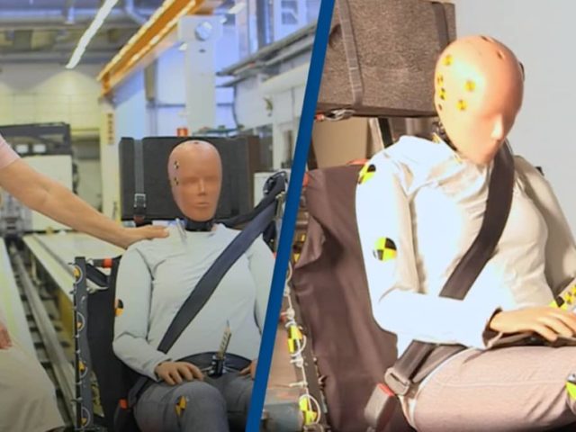 Swedish engineer develops world’s first female crash test dummy