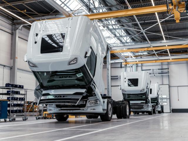 DAF opens new assembly line for electric trucks in Eindhoven