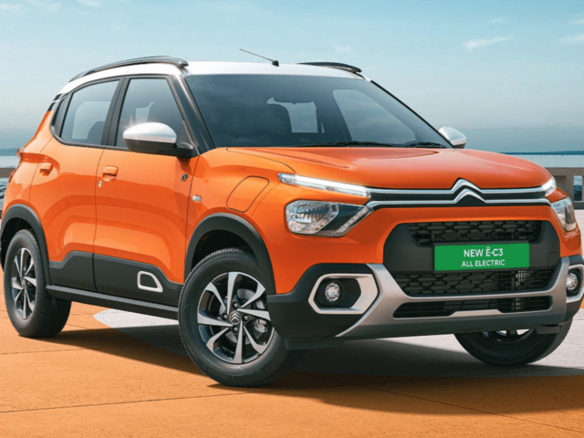 Citroën to sell electric ë-C3 in India