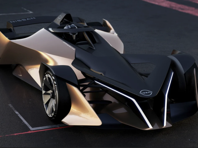 Nissan shows Ariya Single Seater Concept in Brussels