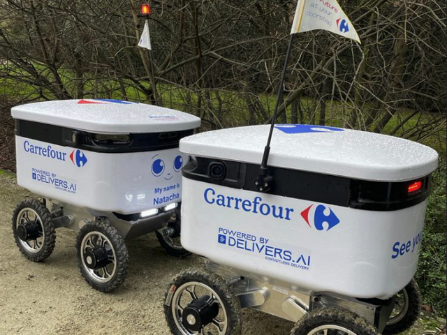 Carrefour starts robot delivery pilot in Belgium