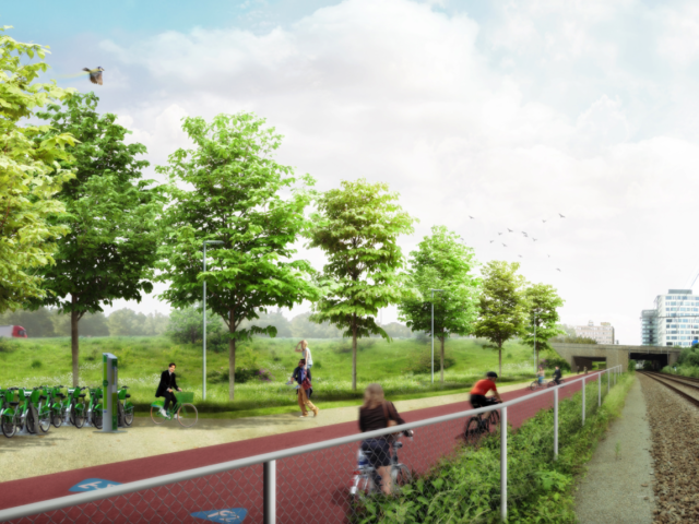 Works start on first six km of Brussels-Ghent F2 bicycle highway