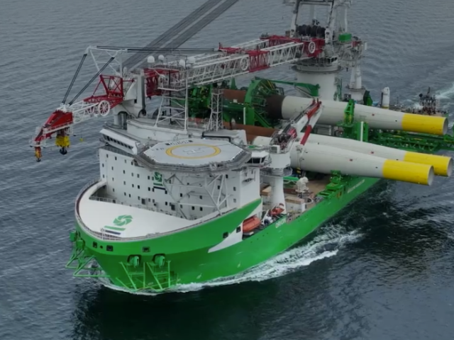 Ship shortage delays construction of offshore wind farms
