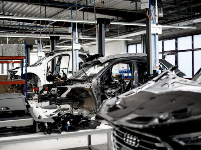 Audi optimistic about material recycling of steel
