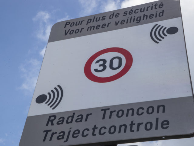 Belgian record of speeding fines in 2022: 707 per hour