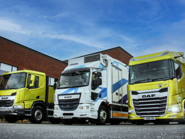DAF rakes in order for 75 fully electric trucks for UK