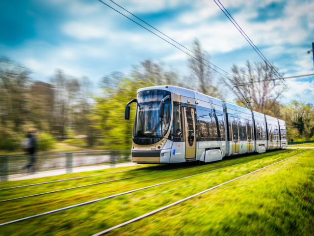 Newest generation of tram vehicles running in Brussels