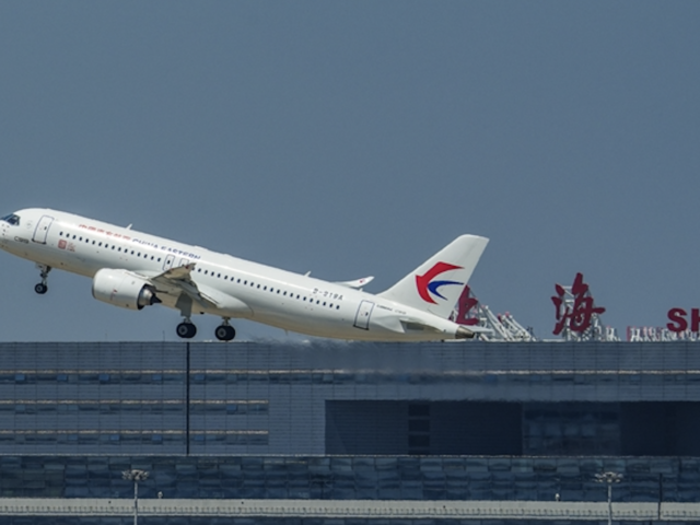China’s first passenger jet has completed its maiden commercial flight