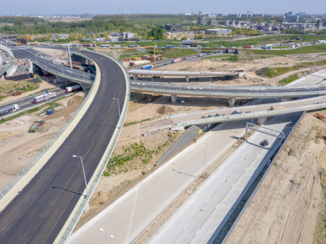 New interchange on Oosterweel project almost fully open this weekend