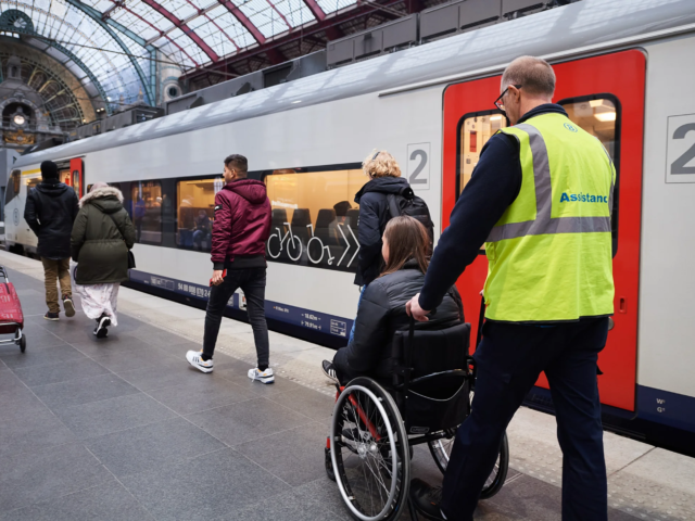 NMBS/SNCB: People with reduced mobility can request assistance more easily