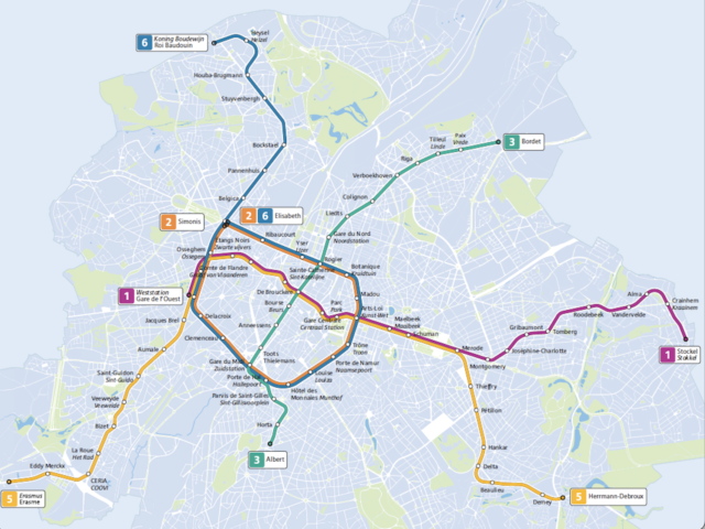 Brussels Region alone cannot bear the financing of Metro 3 construction