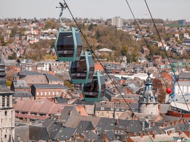 Namur cable car adjusts its ambitions as a mobility solution