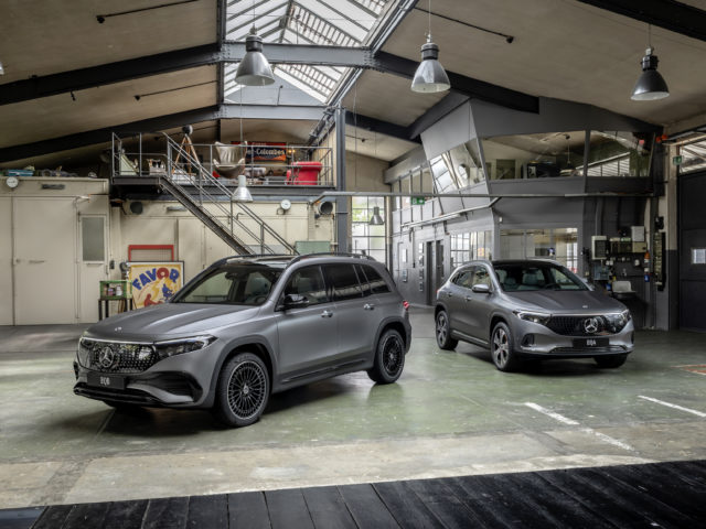 Mercedes renews EQA and EQB for show debut IAA Münich