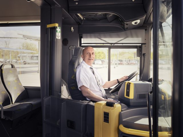 Closed steering position to protect De Lijn’s bus drivers