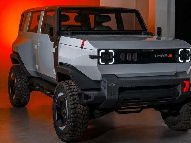Indian Mahindra shows ‘Jeep look-alike’ Thar.e electric 4×4