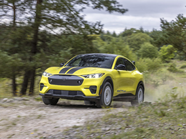 Ford Mustang Mach-E Rally: electric off-road fun