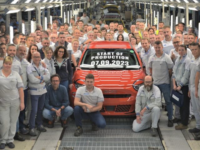 Fiat kicks off 600e production in Poland