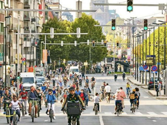 Brussels Car-Free Sunday reduces NOx by 77 to 97%